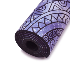 Esterilla de yoga de gamuza helada
